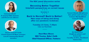 Read more about the article Panel 1 – Back to Normal? Back to Better!
