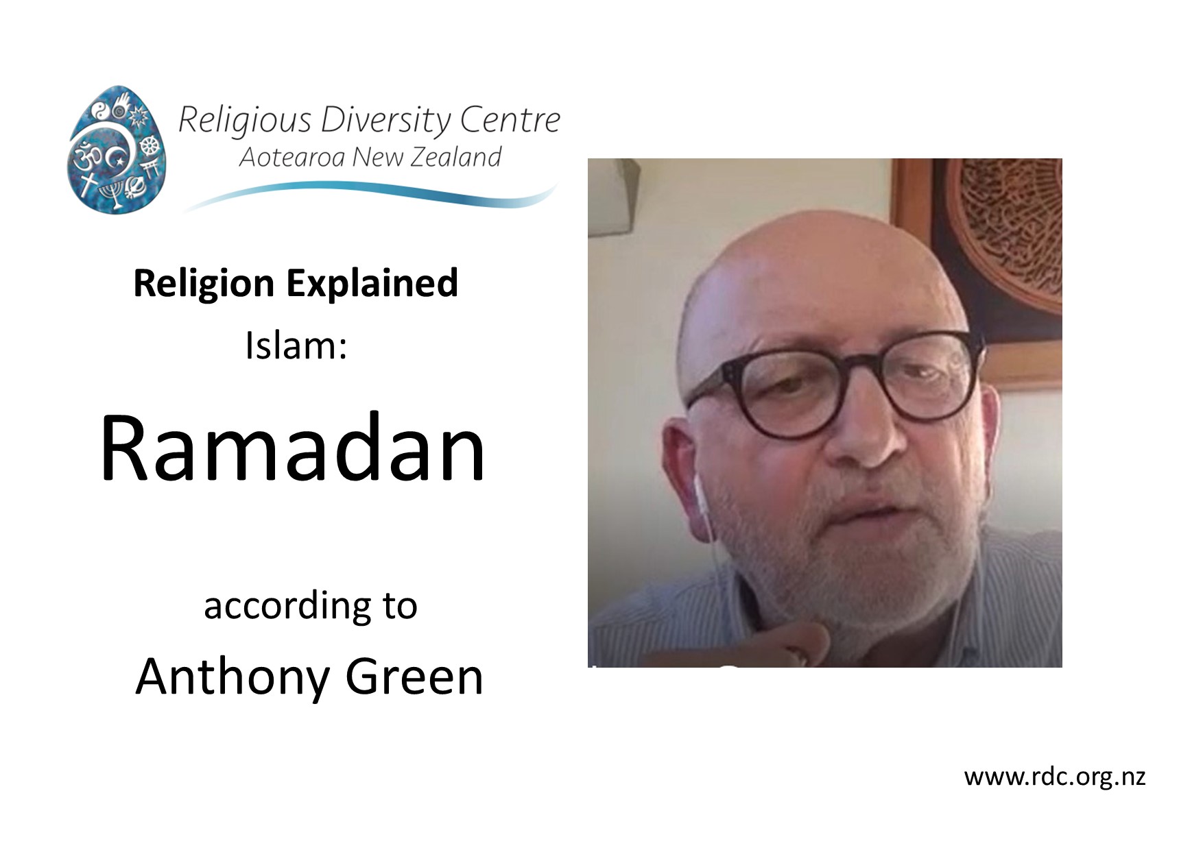 Read more about the article Ramadan – explained by Anthony Green