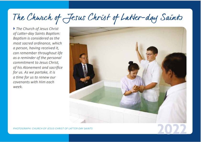 Read more about the article The Church of Jesus Christ of Latter-Day Saints Baptism – Suzanne Max Gillies