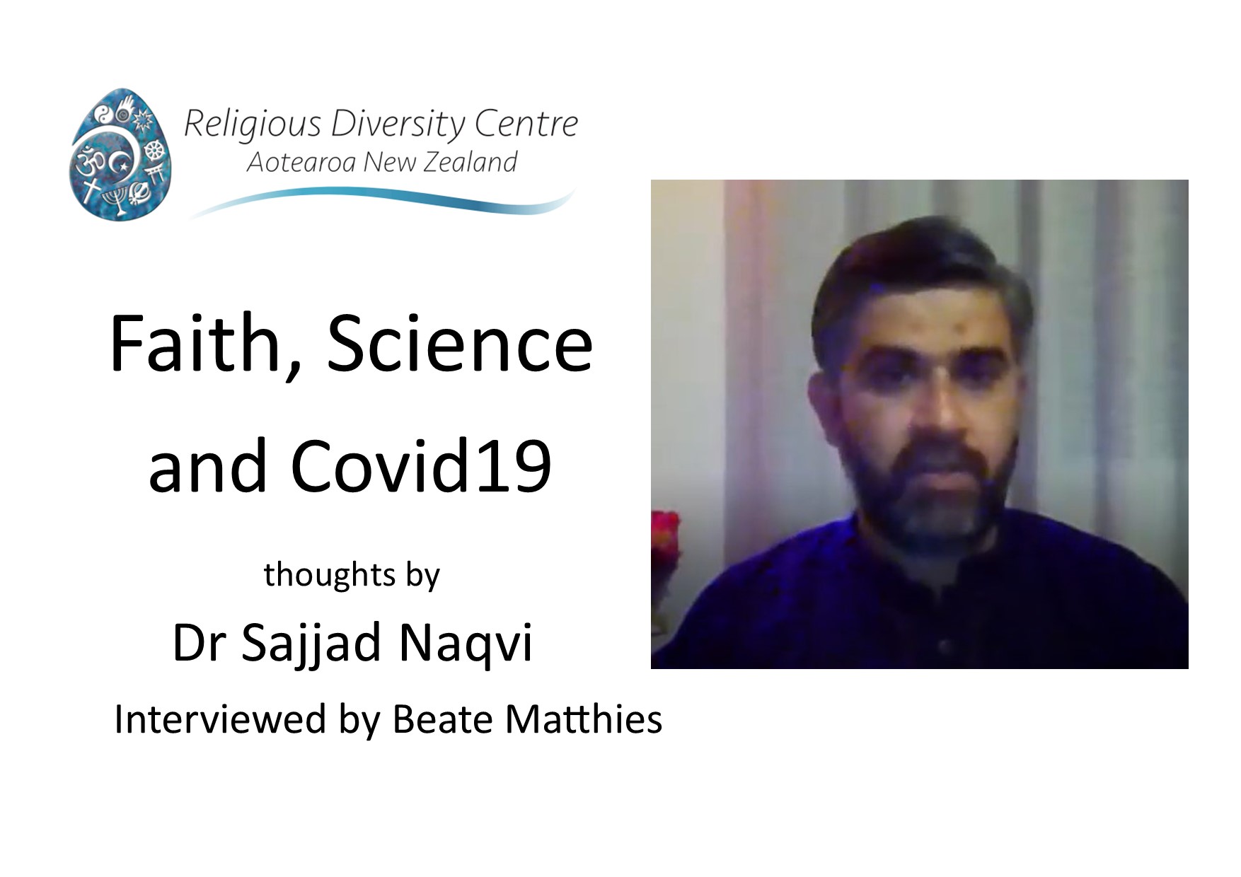 Read more about the article Dr Sajjad Naqvi: Faith, Science and Covid19