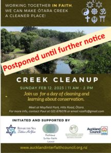 Read more about the article Interfaith Creek Cleanup