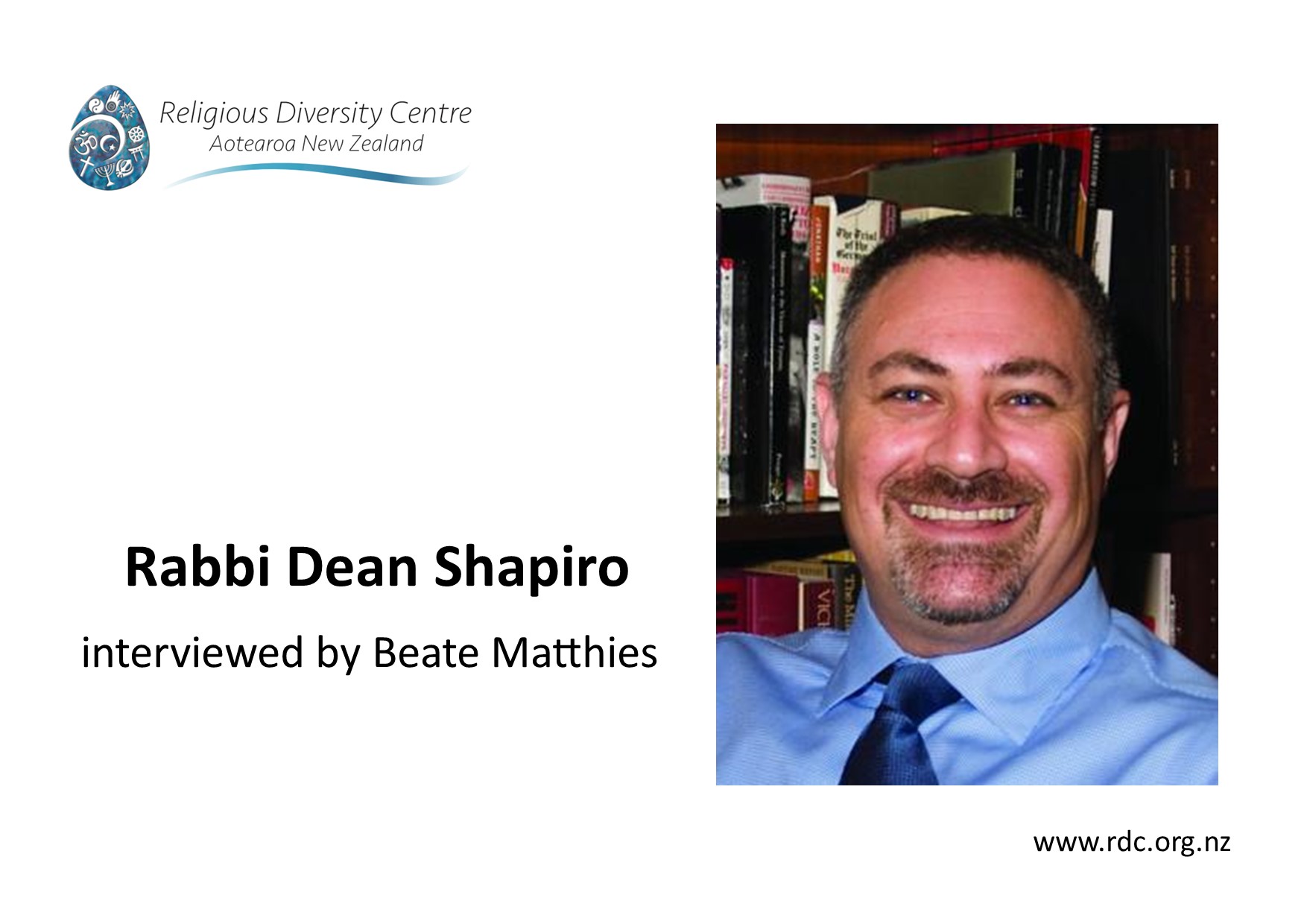 Read more about the article Interview with Rabbi Dean Shapiro