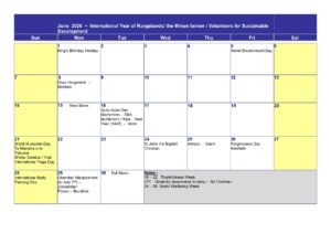 Read more about the article Religious Celebrations – June 2026 Calendar